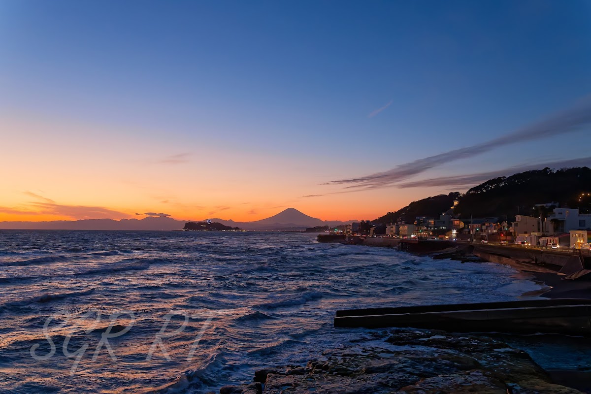 稲村ヶ崎 海岸ルート