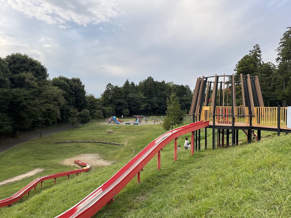 ローラー滑り台エリア