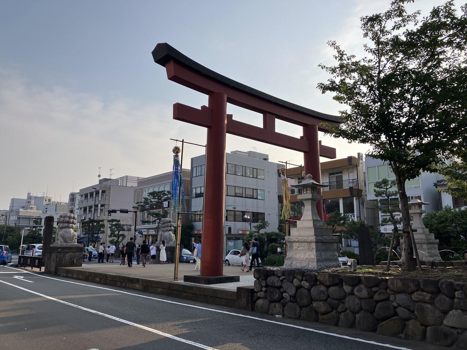 若宮大路と小町通り 鎌倉さんぽ