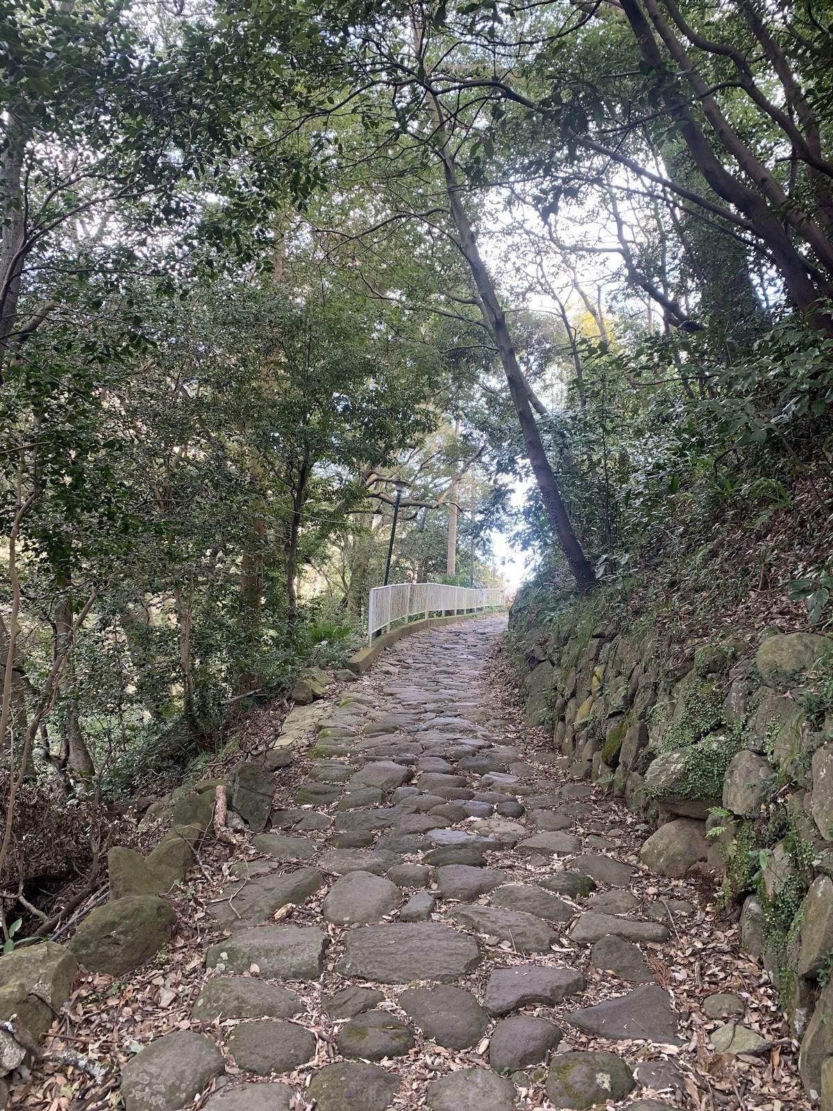 旧東海道 江戸の石畳