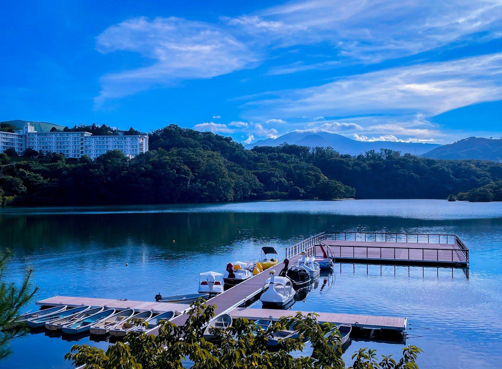 一碧湖 浮桟橋