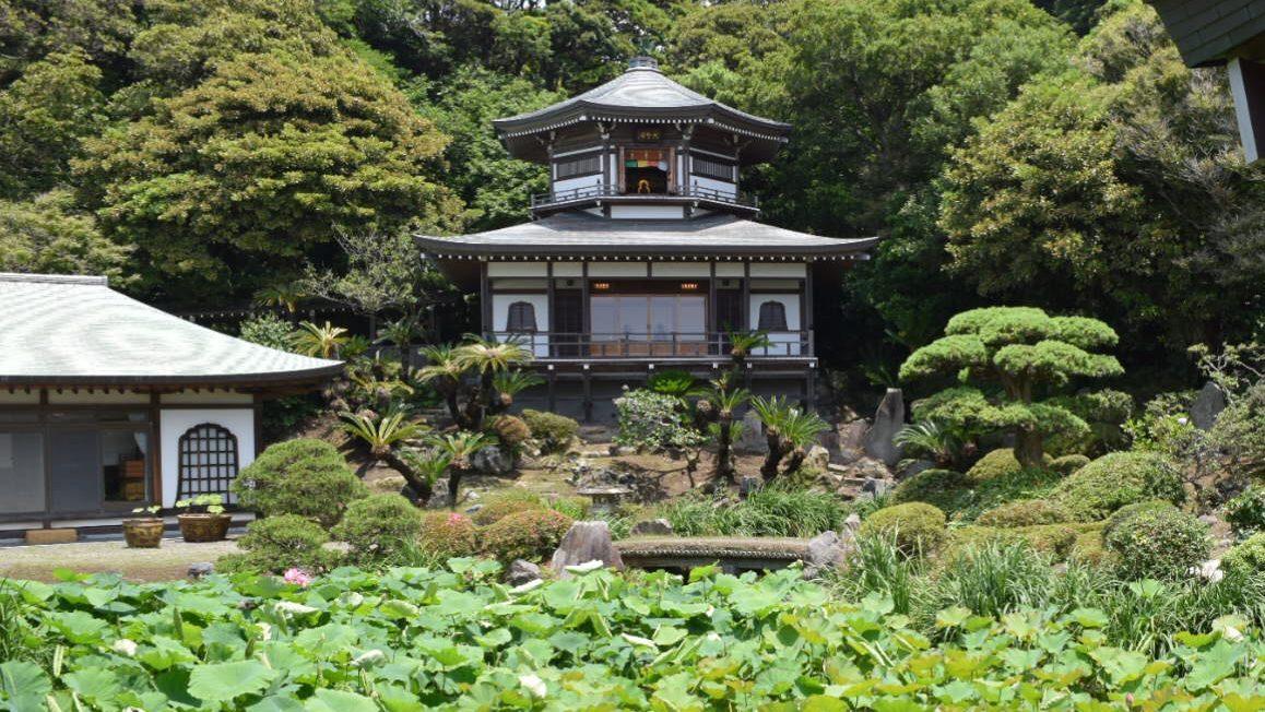 材木座海岸〜光明寺 海と古寺の散歩