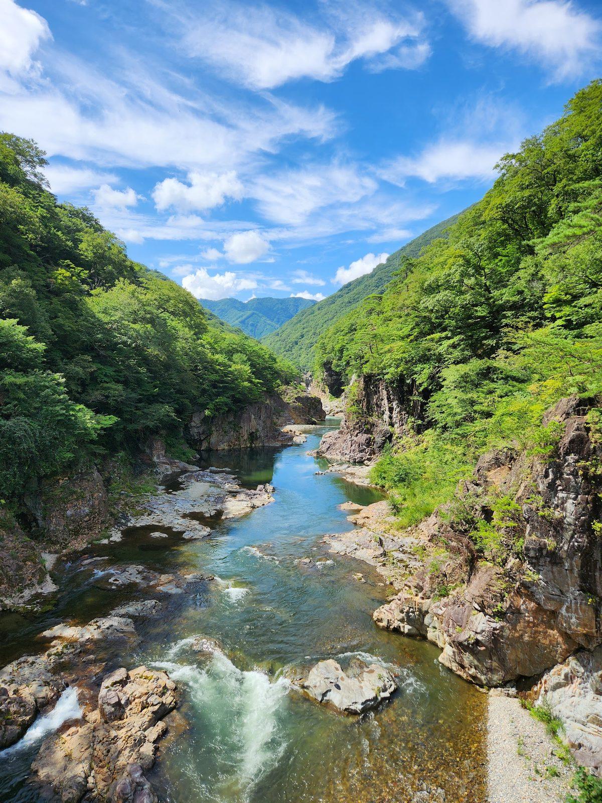龍王峡 渓谷遊歩道散歩コース