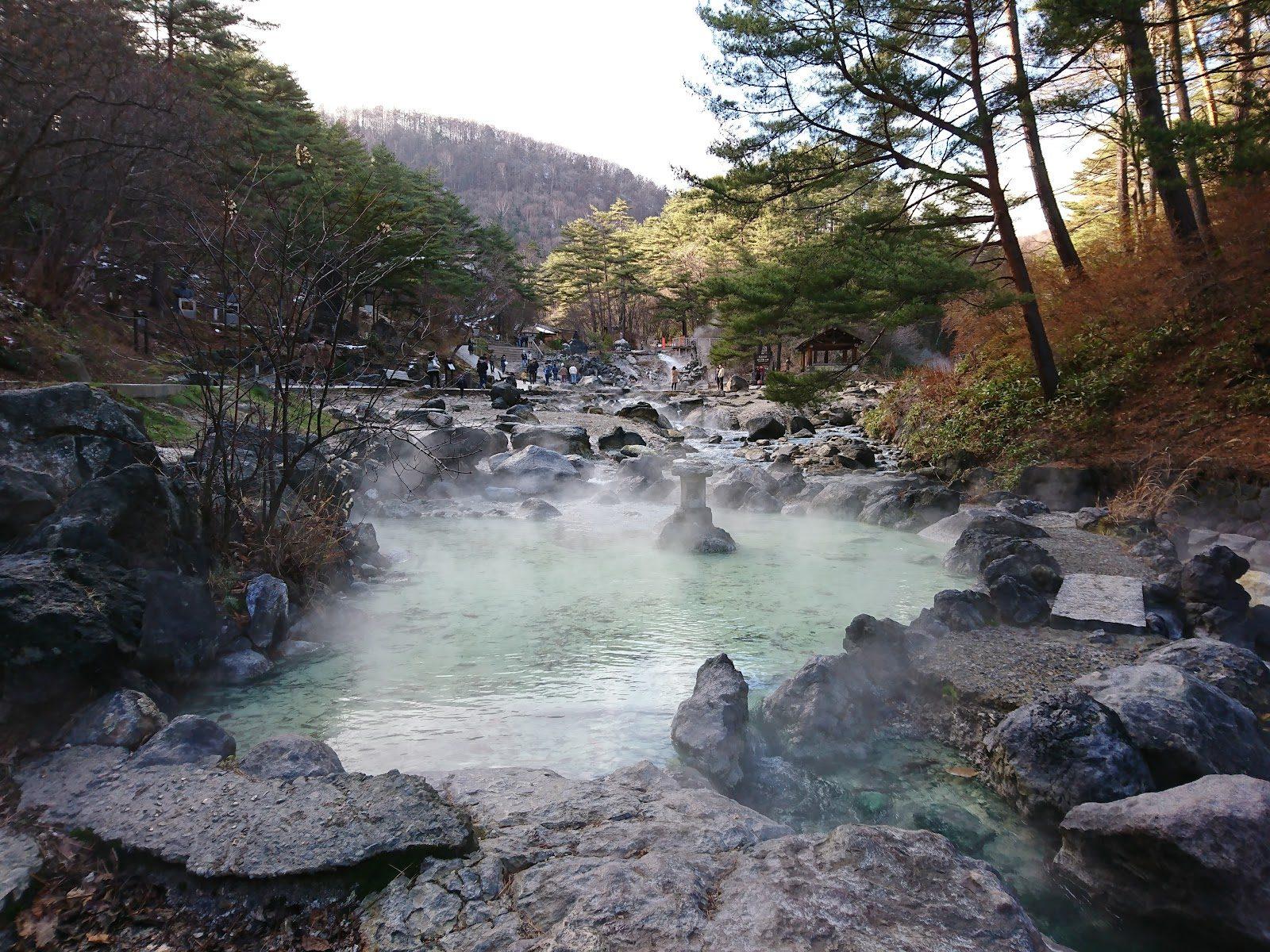 西の河原公園 湯だまり群