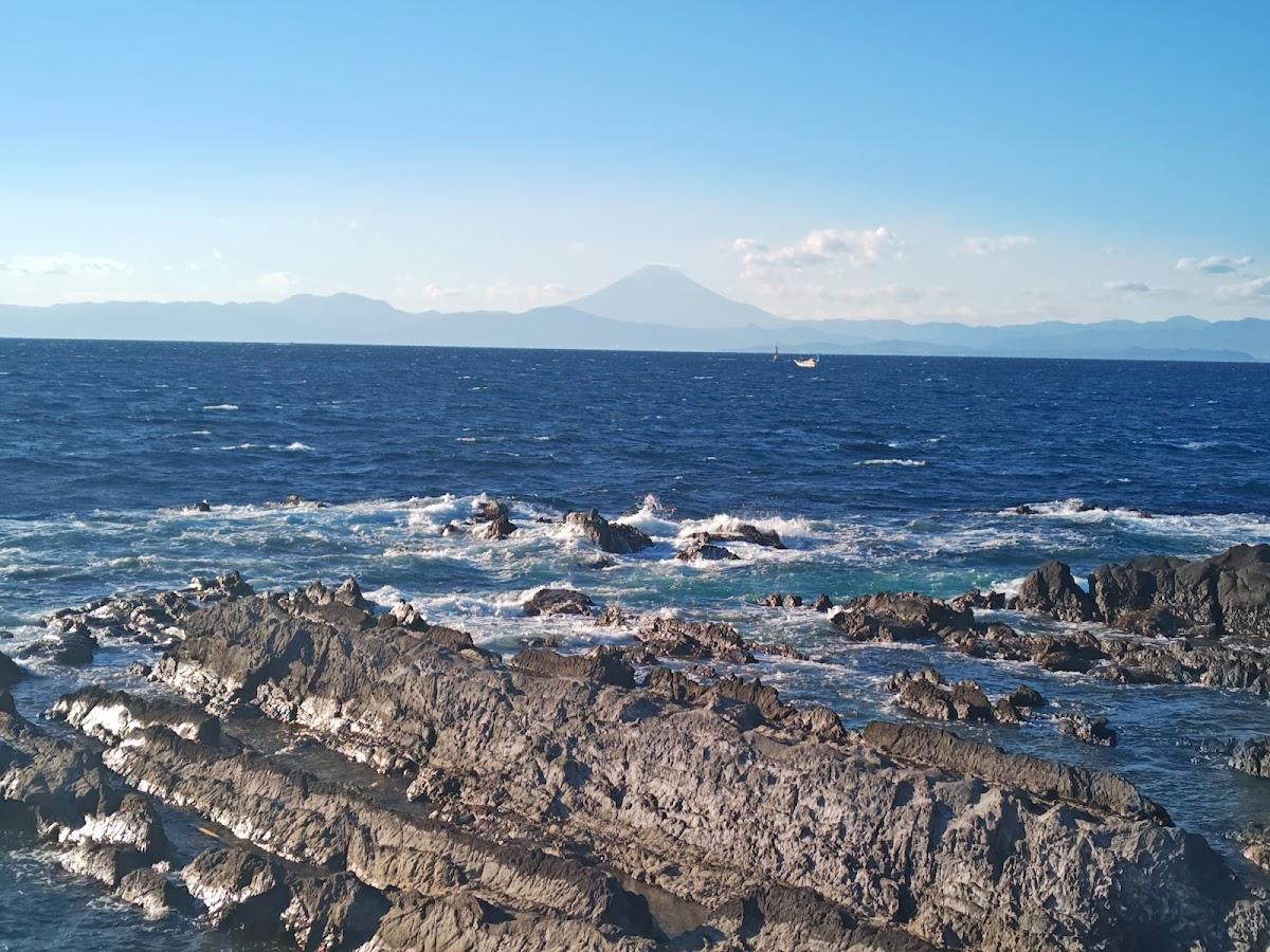 荒崎海岸 潮騒の道 夕日の絶景 の写真 5