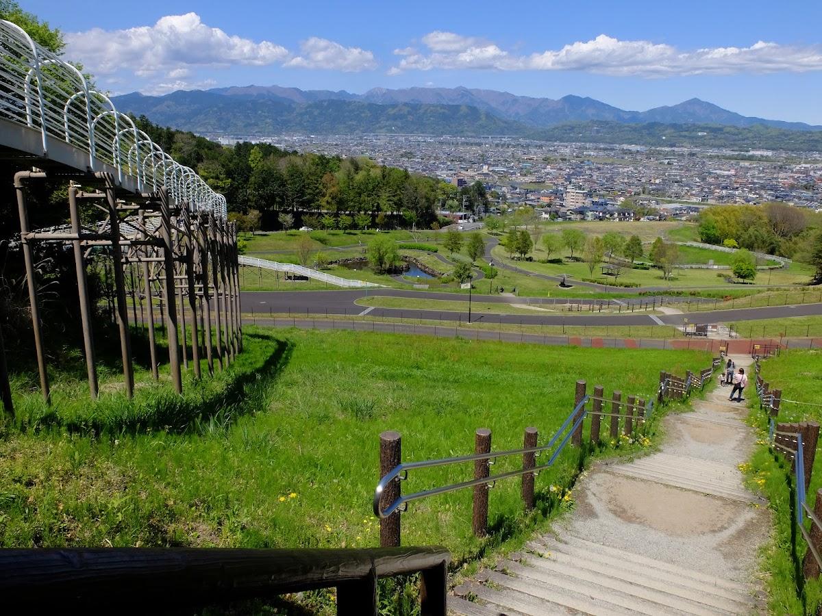 諏訪の原公園 ローラー滑り台