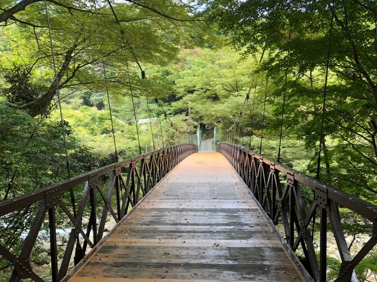 堂ヶ島渓谷 桜橋