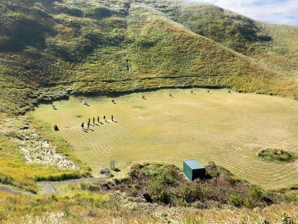 大室山 お鉢めぐり 360度パノラマ の写真 5