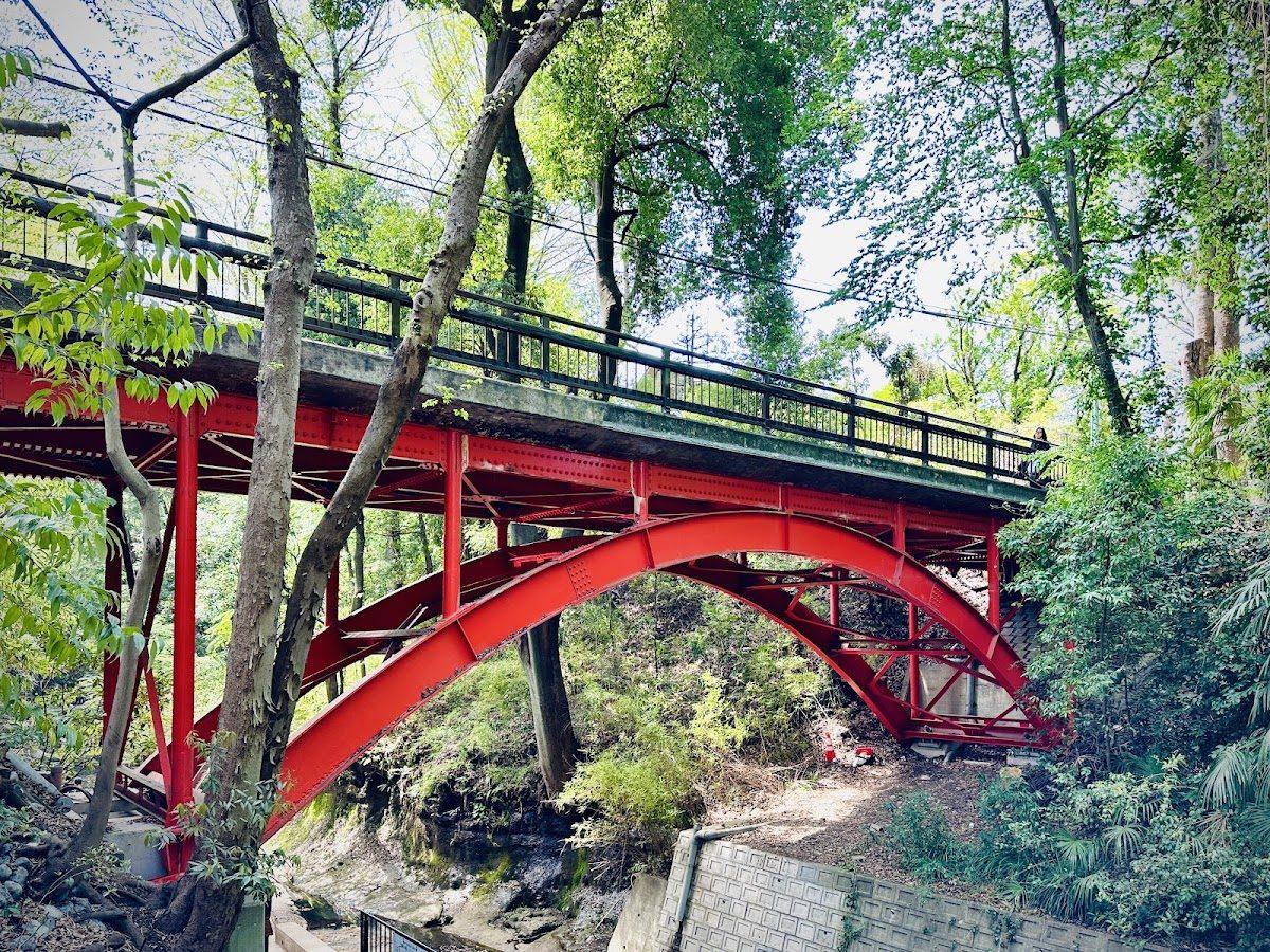 等々力渓谷 ゴルフ橋