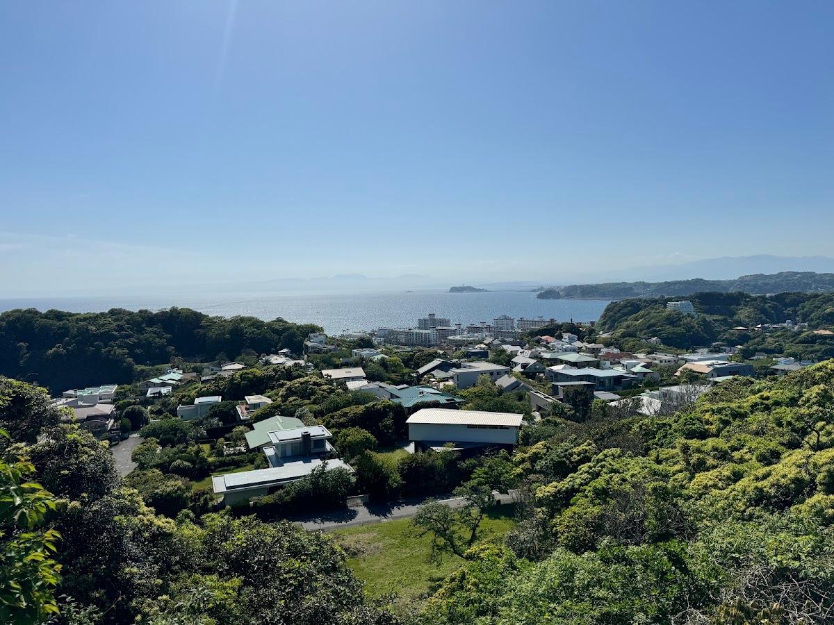 逗子海岸・披露山公園 散歩コース